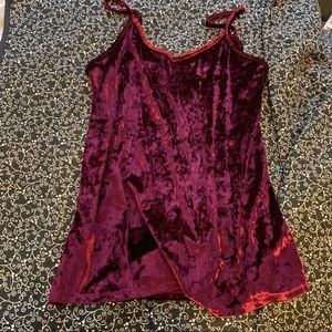 Maurices crushed velvet tank.  Size M.